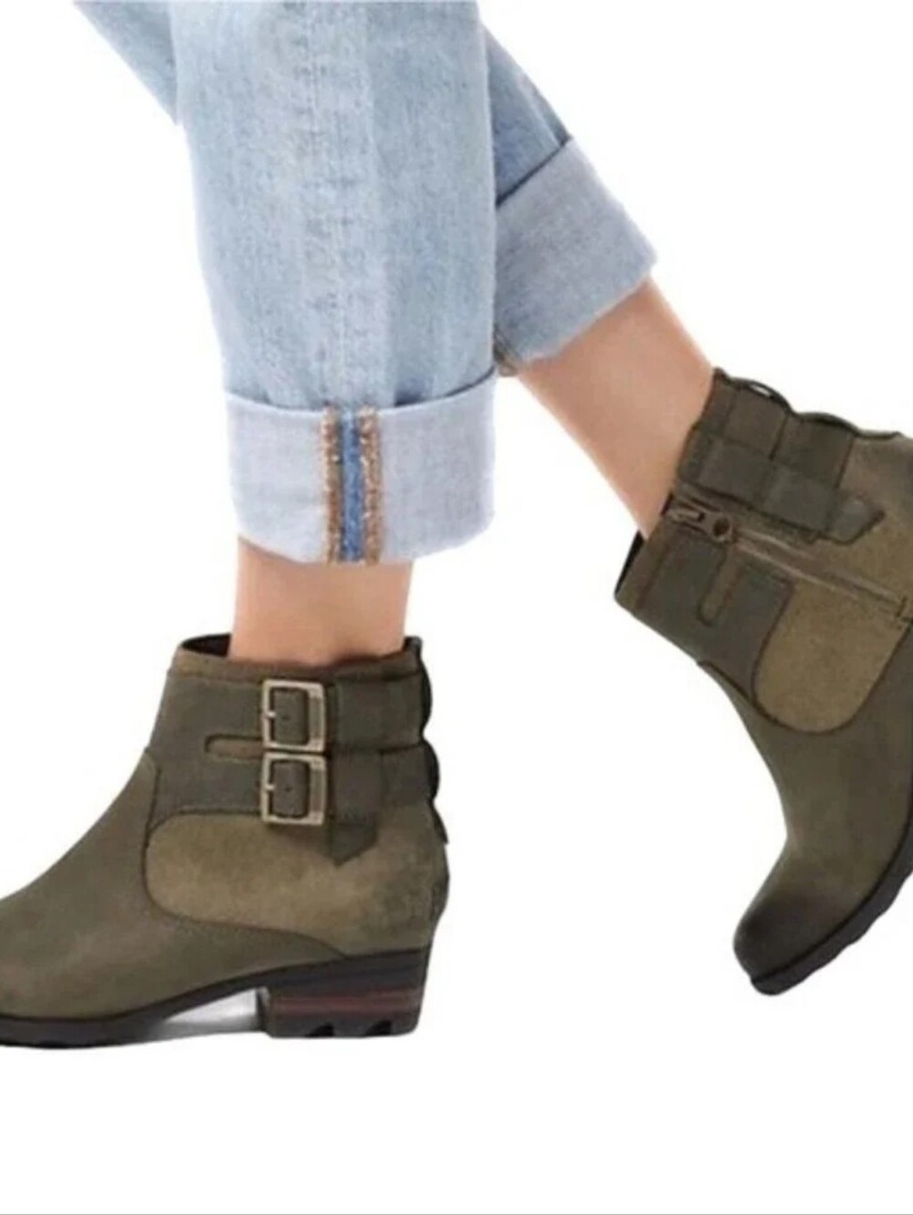 Sorel Lolla Green Alpine Tundra Waterproof Ankle Boot Booties Women's 11